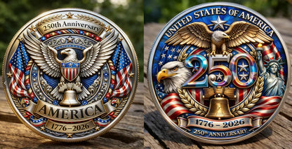 🏆New Year 60% OFF- U.S 250th Anniversary Commemorative Medallion