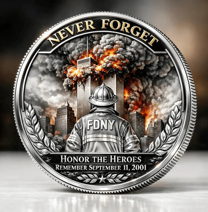 9/11 Never Forget – 25th Anniversary Commemorative Coin