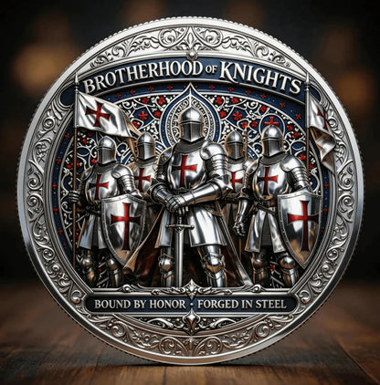 ⚡️Last Day 60% OFF - Brotherhood of Knights Commemorative Coin ⚔️🪙🛡️